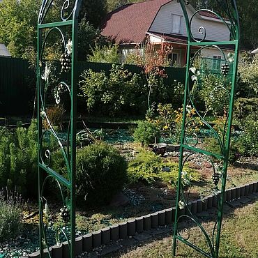 Дача и сад ручной работы. Ярмарка Мастеров - ручная работа Арка "Лоза в зелени". Handmade.