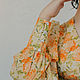 Блузка "Ботаника" из батиста в стиле ретро. Блузки. Одежда на заказ ParmaFabric. Ярмарка Мастеров.  Фото №5