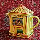 Заказать Винтаж:  Wade Cockleshell Cove, Punch and Judy Show teapot. Fancy teapots. Ярмарка Мастеров. . Чайники винтажные Фото №3