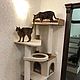 Great high house for cats. Custom made to size, Scratching Post, Ekaterinburg,  Фото №1