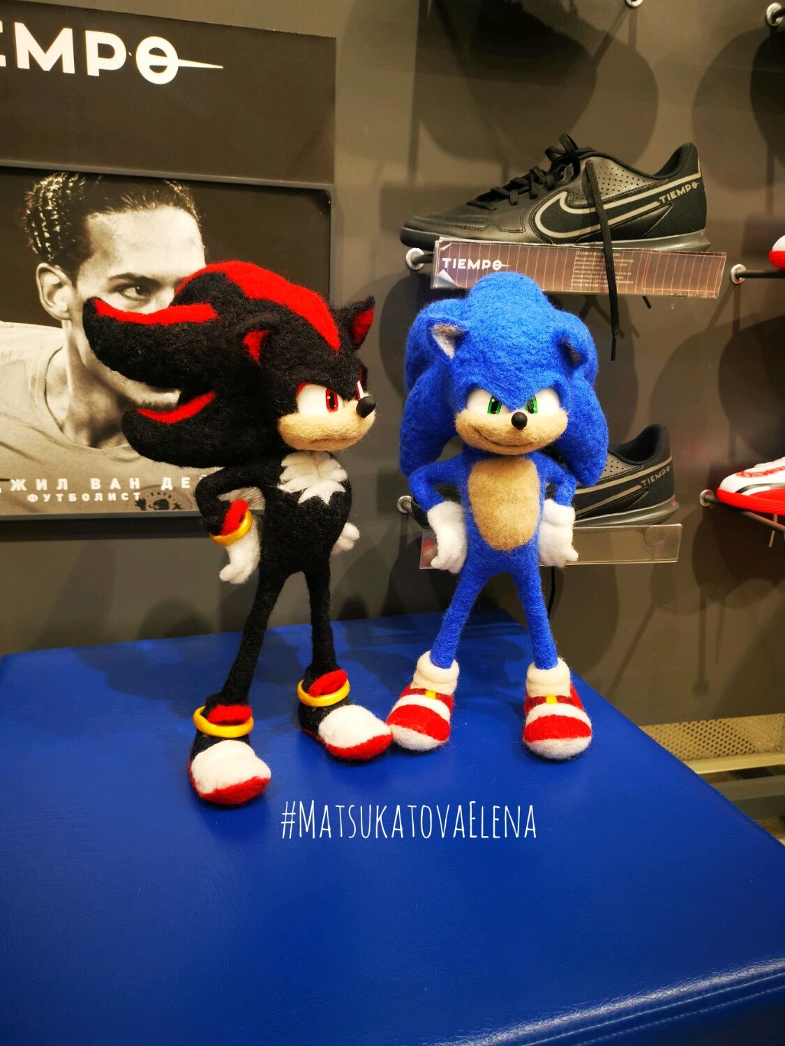 Соник. Шэдоу. Игрушка из шерсти (м/ф "Соник Бум") – заказать на Ярмарке ...