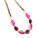 Order Fuchsia necklace, Everyday necklace, Snake Skin necklace 2024. Irina Moro. Livemaster. . Necklace Фото №3