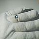 Aquamarine. ' Marina ' ring with aquamarine. Rings. Design jewelry. My Livemaster. Фото №6