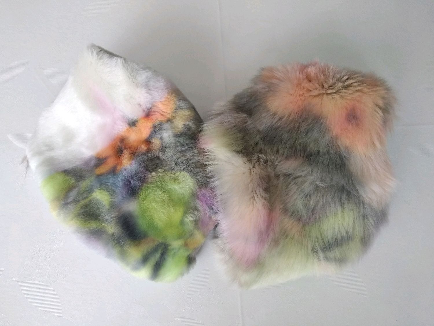 Natural fur with floral pattern (2 skins in a set)), Fur, Ankara,  Фото №1