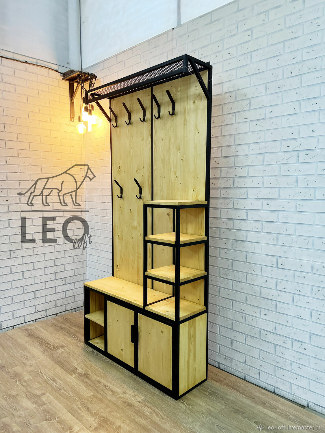 Прихожая в стиле лофт LF-574 купить в интернет-магазине Ярмарка ...
