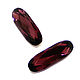 Long Classical Oval Сваровски цвет Amethyst  21x7mm, Кристаллы, Краснотурьинск,  Фото №1