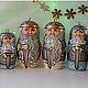 Christmas tree toys Russian heroes. author's hand painted. Christmas decorations. Siberian decor. My Livemaster. Фото №5