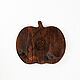 Order Wooden cedar menagerie for serving 'pumpkin'. MG102. ART OF SIBERIA. Livemaster. . Scissors Фото №3
