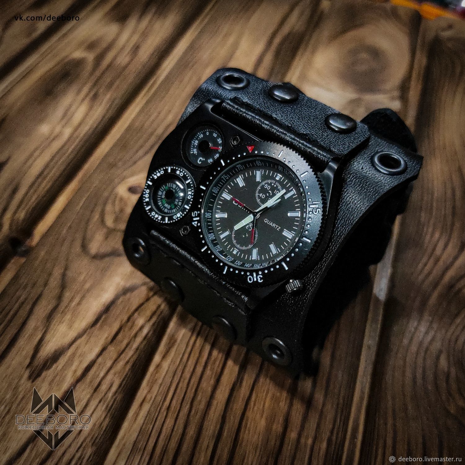 Часы "Мистер Блэк" в интернет-магазине Ярмарка Мастеров по цене 4200 ...