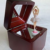 Подарки к праздникам handmade. Livemaster - original item Musical wooden box with ballerina Beethoven - Für Elise. Handmade.