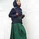 Верхняя одежда ручной работы. Комплект юбка и куртка `Irish wind`. Handmade.  Lella-lab