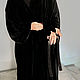 Copy of Copy of Copy of Copy of Handbag of black velvet with beaded monkey. Robes. Tyurbany Very Suhininoj (Turban SVS). My Livemaster. Фото №4