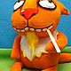 The peace pipe. Soft toy plush red cat Vasi Lozhkina. Stuffed Toys. Dingus! Funny cats and other toys. My Livemaster. Фото №4