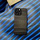 Чехол для iPhone 15 Pro Max из кожи крокодила черный, Чехол, Москва,  Фото №1