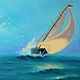 Морской пейзаж картина Адриатика. Картины. Арт художник Сафин Виталий. Ярмарка Мастеров.  Фото №6