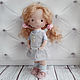 Кукла текстильная интерьерная ручной работы. Куклы и пупсы. Людмила (luda_dolls). Ярмарка Мастеров.  Фото №6