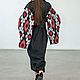 Designer coat with a print. Coats. businka34. Online shopping on My Livemaster.  Фото №2