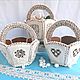 Gingerbread basket.Gingerbread for March 8, Easter gingerbread. Gingerbread Cookies Set. sweets for joy (galinadenisenko). My Livemaster. Фото №10