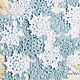 Copos de nieve fishnet crochet 4-4.5.  cm, Scrapbooking Elements, Sosnovyj Bor,  Фото №1