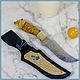 Z120 Damascus steel knife, Knives, Chrysostom,  Фото №1