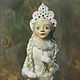 Maiden original interior doll. Ded Moroz and Snegurochka. KapustinaArt. Online shopping on My Livemaster.  Фото №2