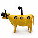 Жёлтая субмарина. Интерьерная корова. Статуэтки. Сумасшедшая мануфактура 'Mademad_ed'. Интернет-магазин Ярмарка Мастеров.  Фото №2