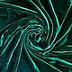 Ткань A.Guegain шелковый бархат изумрудный темно зеленый ,Франция. Ткани. ТКАНИ OUTLET. Ярмарка Мастеров.  Фото №4
