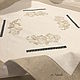 Льняная салфетка с вышивкой Villeroy & Boch AUDUN FERME-2, Салфетки, Москва,  Фото №1