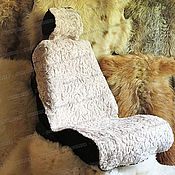Сувениры и подарки handmade. Livemaster - original item Fur cushion auto seat 