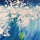 Oil painting with sea. Seascape with foam. Pictures. Zabaikalie. My Livemaster. Фото №6