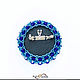Order Brooch beaded round braided bulk starfish blue Sea vortex. Natalia Luzik Jewelry&Accessories (nataluzik). Livemaster. . Brooches Фото №3