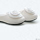 Order Felted Slippers with reinforced heel.Felt Slippers. warm woolen. Livemaster. . Slippers Фото №3