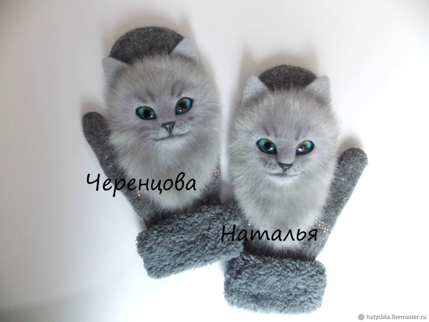 Идеи по вязанию перчаток в виде кошачьих лапок