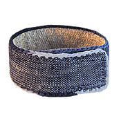 Украшения handmade. Livemaster - original item Bracelet from nettles Shades of grey. Handmade.