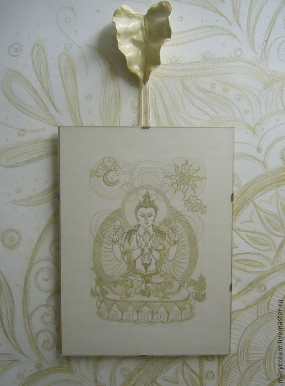 Интерьерная картинка. Графика. Будда в интернет-магазине на Ярмарке ...