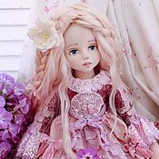 Alexsandra. textile collectible doll