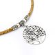 Eco necklace tree of life Portuguese oak handmade C0101w, Necklace, Moscow,  Фото №1
