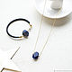Pendant with lapis lazuli. Pendants. ROCK AND SOUL. Online shopping on My Livemaster.  Фото №2