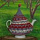 Knitted teapot cover 'Mood'. The warmer kettle on. Teapot cover. DominikaSamara. My Livemaster. Фото №5