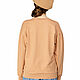 Cotton sweatshirt with voluminous sleeves in peach color. Sweatshirts. ivavavilonskaya. Online shopping on My Livemaster.  Фото №2