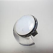 Украшения handmade. Livemaster - original item Ring: Chalcedony ring 