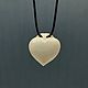 Heart and rose. Bilateral pendant. Pendant. artegiony. Online shopping on My Livemaster.  Фото №2