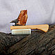 Peine de bigote. Ciprés y diente de cachalote. Mosquete del Mariscal. Combs2. Bone and Stone, Runes and Amulets. Online shopping on My Livemaster.  Фото №2