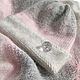 Шапка косынка варежки из ангоры белый серый розовый. Комплекты головных уборов. Розанова Лариса.. Ярмарка Мастеров.  Фото №6