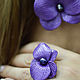 Jewelry sets: Ring and earrings Orchid. Jewelry Sets. Juturna. Online shopping on My Livemaster.  Фото №2