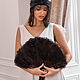 Black-white turban hat hijab of natural silk with beads. Turban. TURBAN SVS. My Livemaster. Фото №4