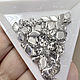 Бусины GemDuo 8х5мм,  3.5 г. ( 20 шт) цвет Backlit Crystal. Бусины. Real Dream /    Реальная Мечта. Интернет-магазин Ярмарка Мастеров.  Фото №2
