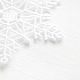 SNOWFLAKE on the tree lace, embroidered. Christmas decorations. loved patchwork. Online shopping on My Livemaster.  Фото №2