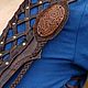 Medieval Fantasy Blue Linen Dress Lagertha. Cosplay costumes. Workshop Sokol. Online shopping on My Livemaster.  Фото №2