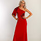 red evening dress, Dresses, Astrakhan,  Фото №1